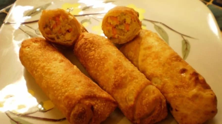 How to make spring rolls in Ghana