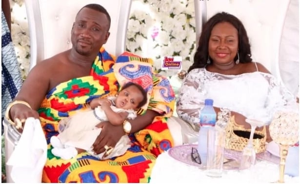 Photos of Gifty Anti's royal baby naming ceremony