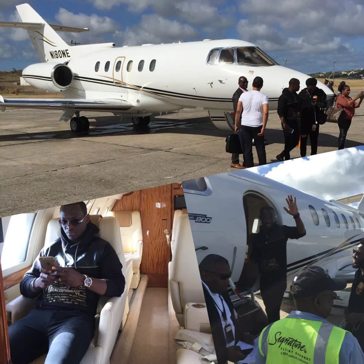 Photos: Church in Canada buys private jet for Ghanaian pastor as birthday gift