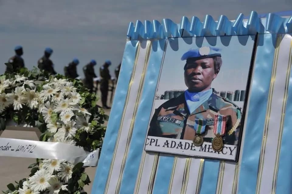 Ghanaian female soldier dies in Lebanon
