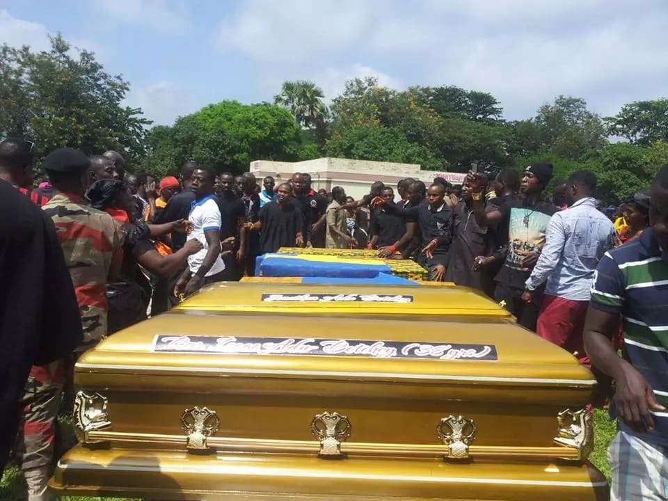 Mampong fire victims laid to rest