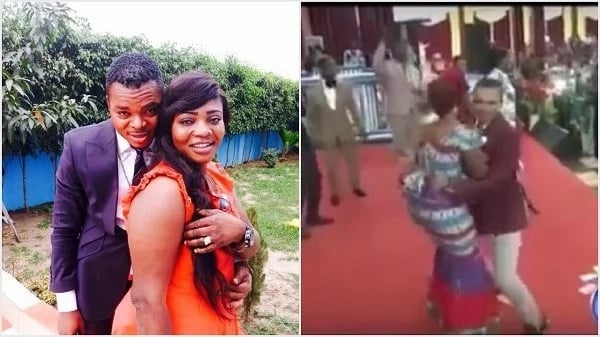 Bishop Obinim takes wife, Florence to a romantic dance at Church (Video)
