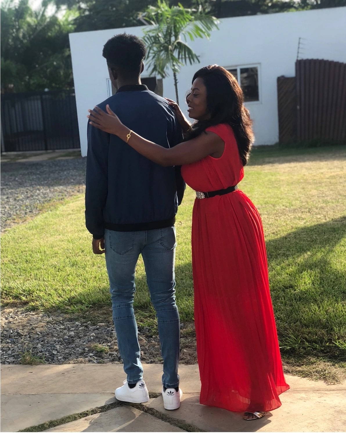 Latest photos of Nana Aba Anamoah's handsome son get fans drooling