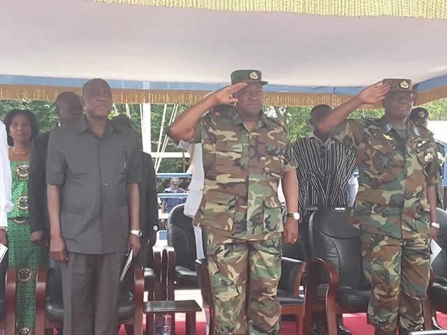 Photos of Mahama in army uniform fascinate social media users