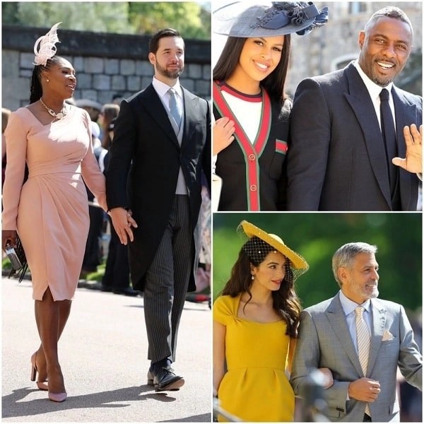 10 glamorous photos of the world's celebrities captured at the Royal Wedding