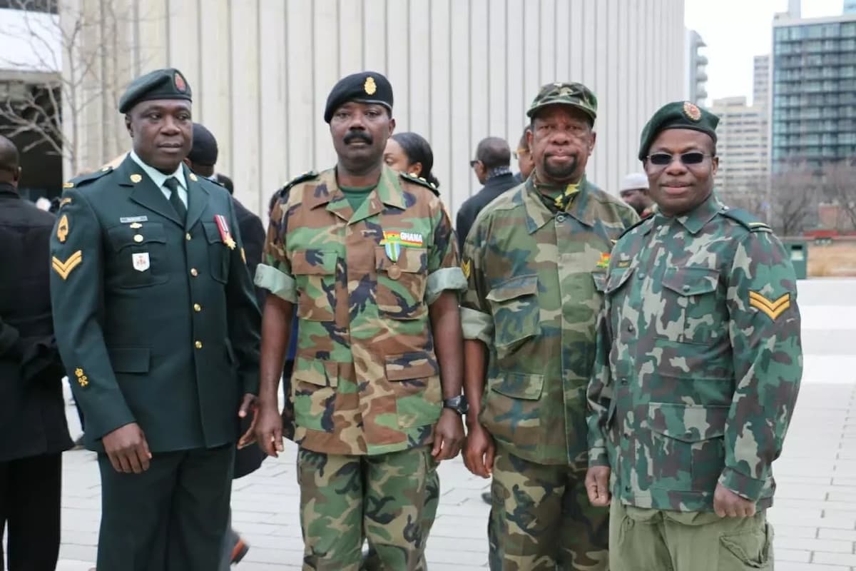 Ghana soldiers' salary