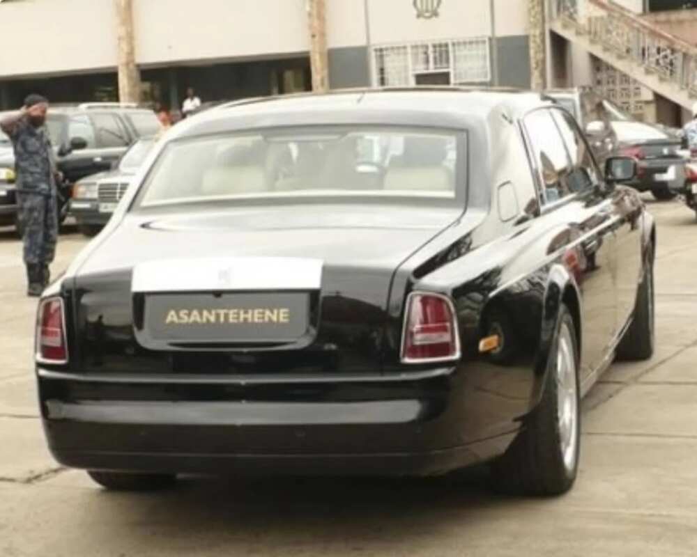 Photos of the cars that the Asantehene rides in