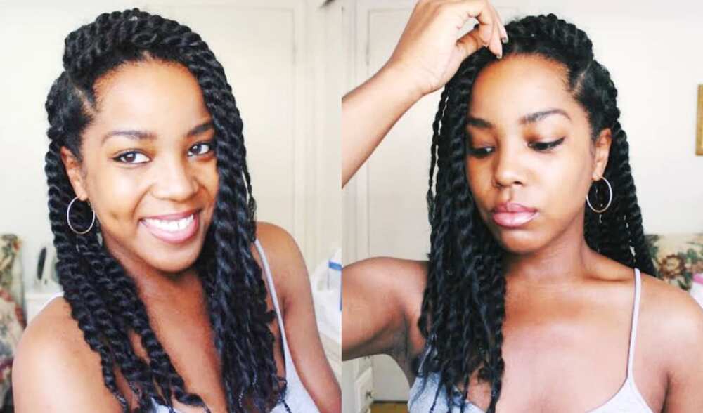 Marley braids hairstyles