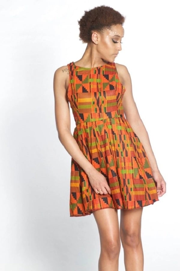 African print dresses for ladies