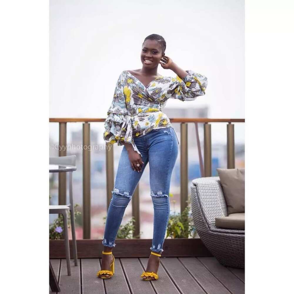 9 wild and rare photos of Fela Makafui that Ghanaians are dying for online
