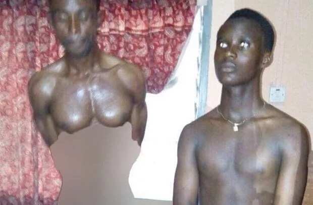 Two gay men caught in the act in a hotel in Accra