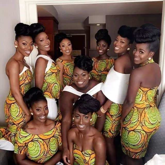 african dresses for bridesmaids, african bridesmaid dresses