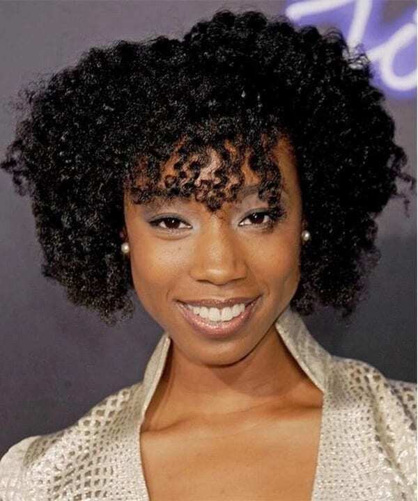 Curly hairstyles for black women 
