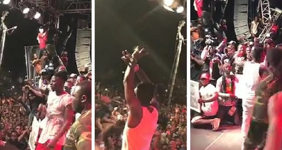 Shata Wale joins Stonebwoy at Ashaiman To The World Concert – Watch Video