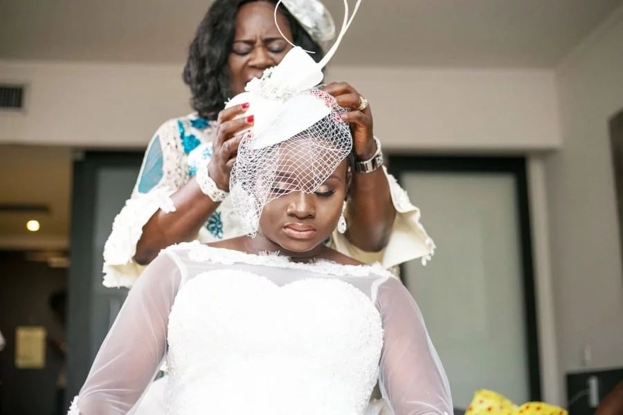 Beautiful! Here are all the official photos from Ameyaw Debrah's wedding