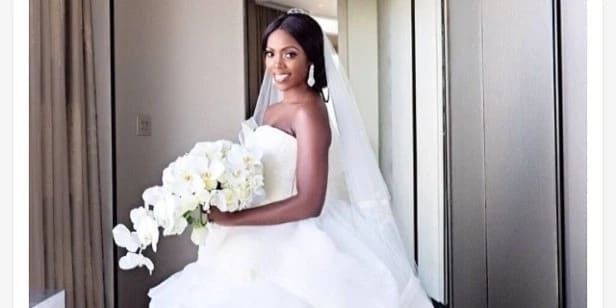 Tiwa Savage wedding: dance, gown, cake and pictures