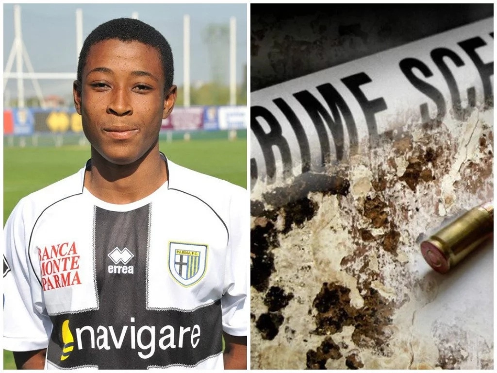 Ghanaian footballer arrested in Italy for allegedly "offing" his mother and sister