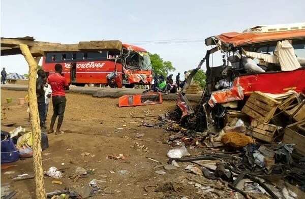 20 feared dead in ghastly Sunday accident on Buipe-Tamale road