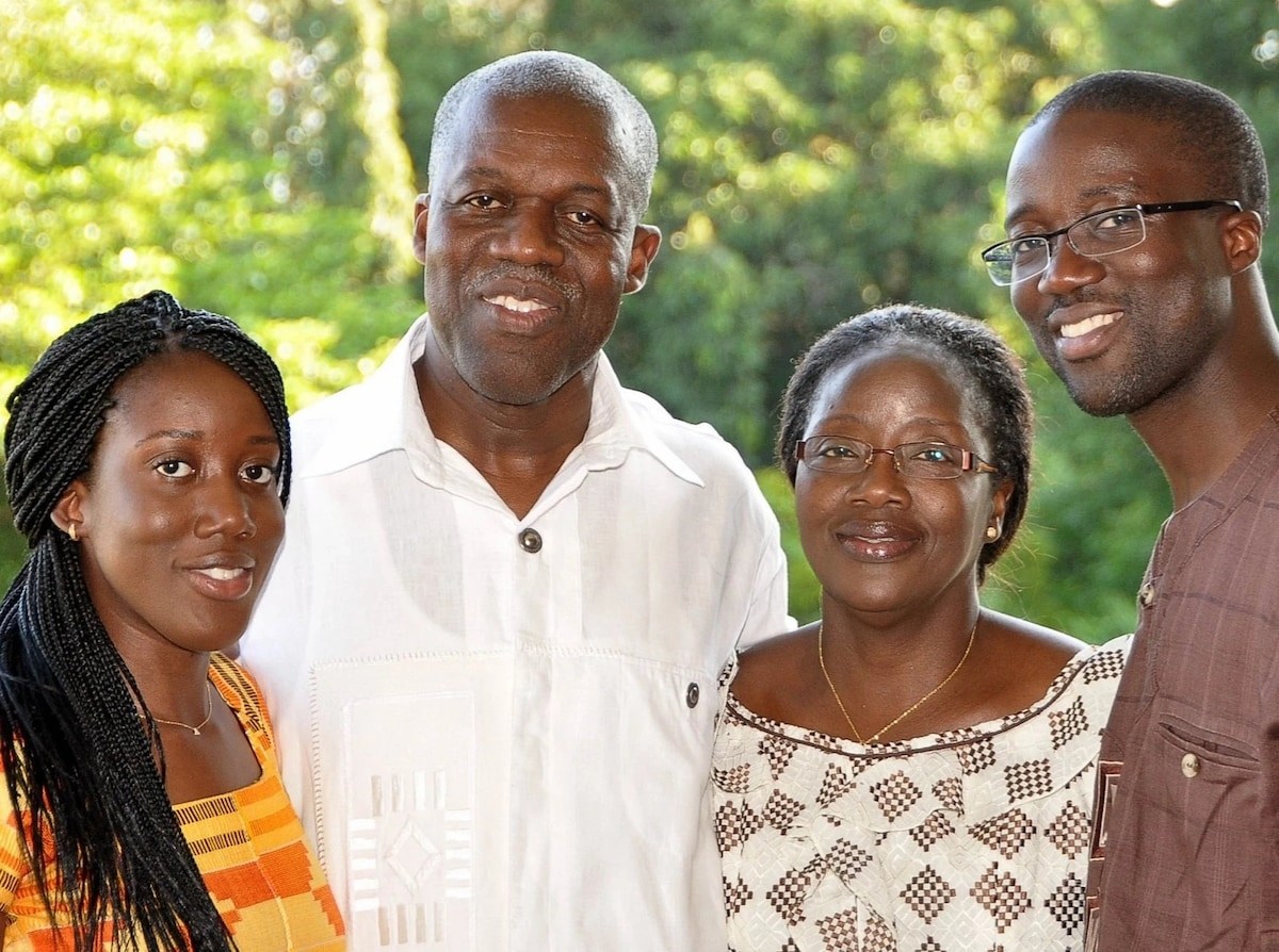How Amissah-Arthur and his wife Matilda met