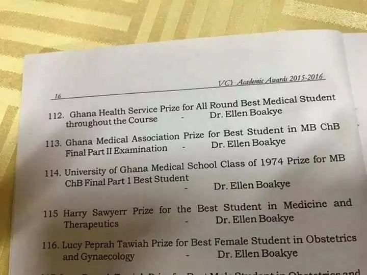 YAGSHS student makes history at UG Medical School; sweep 10 awards