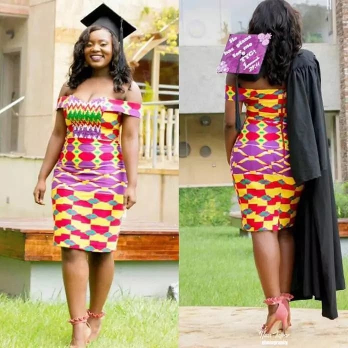 50 best kente styles for graduation in Ghana that look fabulous - YEN ...
