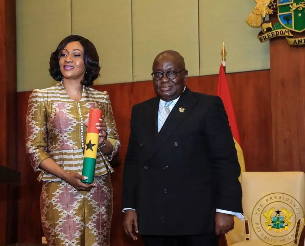 Akufo-Addo swears in new EC chair and 7 High Court judges