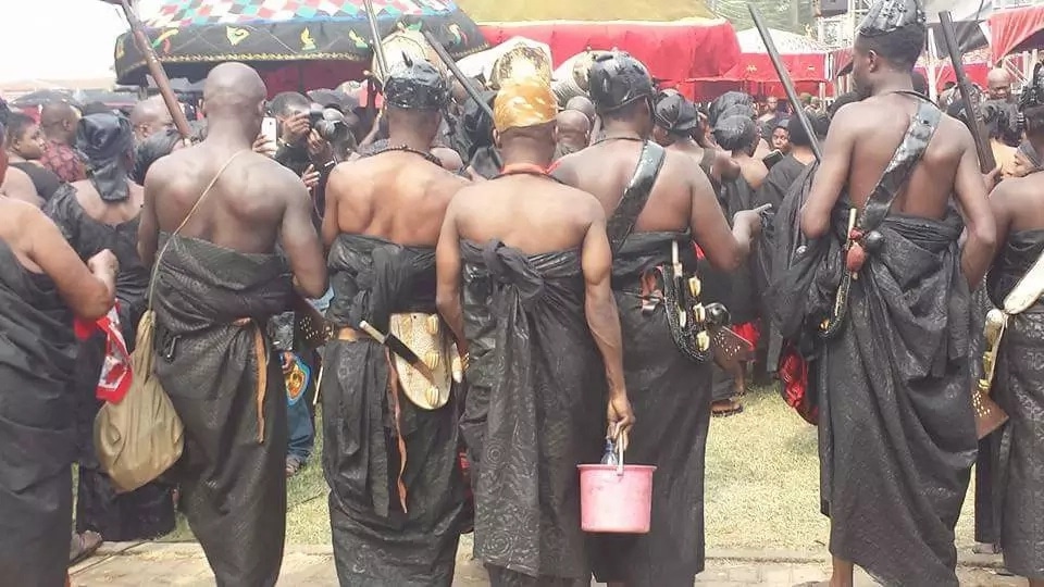 Photos from Asantehemaa's funeral