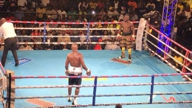 Ghanaians troll Bukom Banku after he was knocked out by Bastie in 7th round