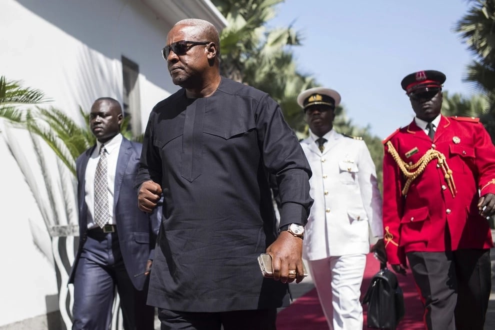 Mahama storms Accra High Court to give moral support to former NDC officials