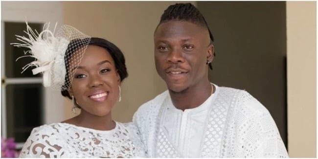 7 photos of Stonebwoy and wife "chopping" love that will give Shatta Wale something to think about