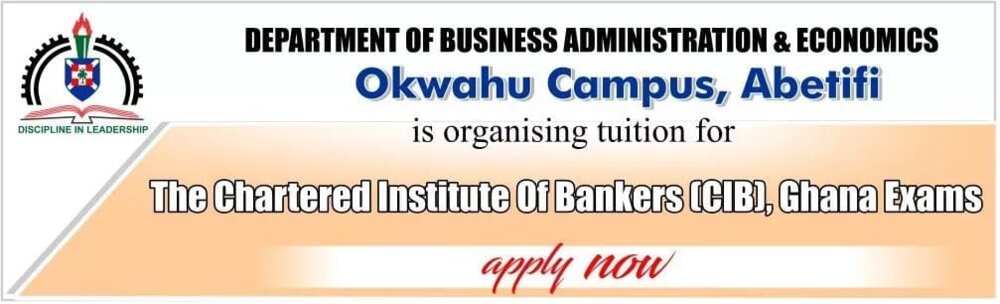 chartered institute of bankers ghana syllabus
chartered institute of bankers ghana courses
chartered institute of bankers ghana fees
association of chartered institute of bankers ghana