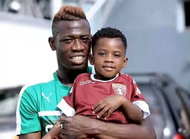 Afriyie Acquah has baby with another lady and Amanda it not happy