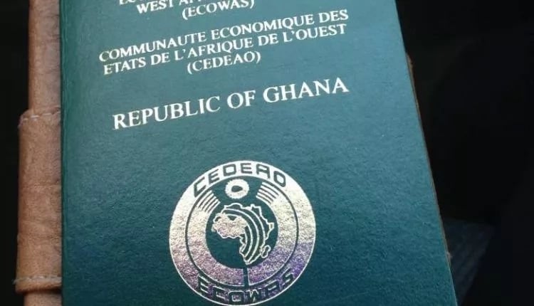 Ghana passport application