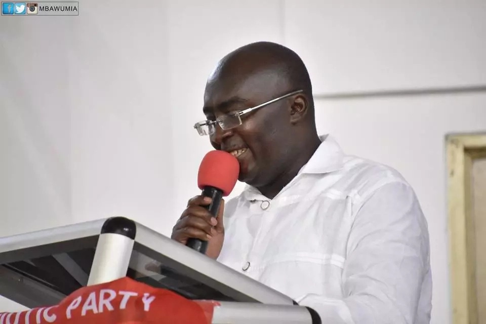 NPP gov't will soon build the five stadiums in five regions as we promised – Dr Bawumia
