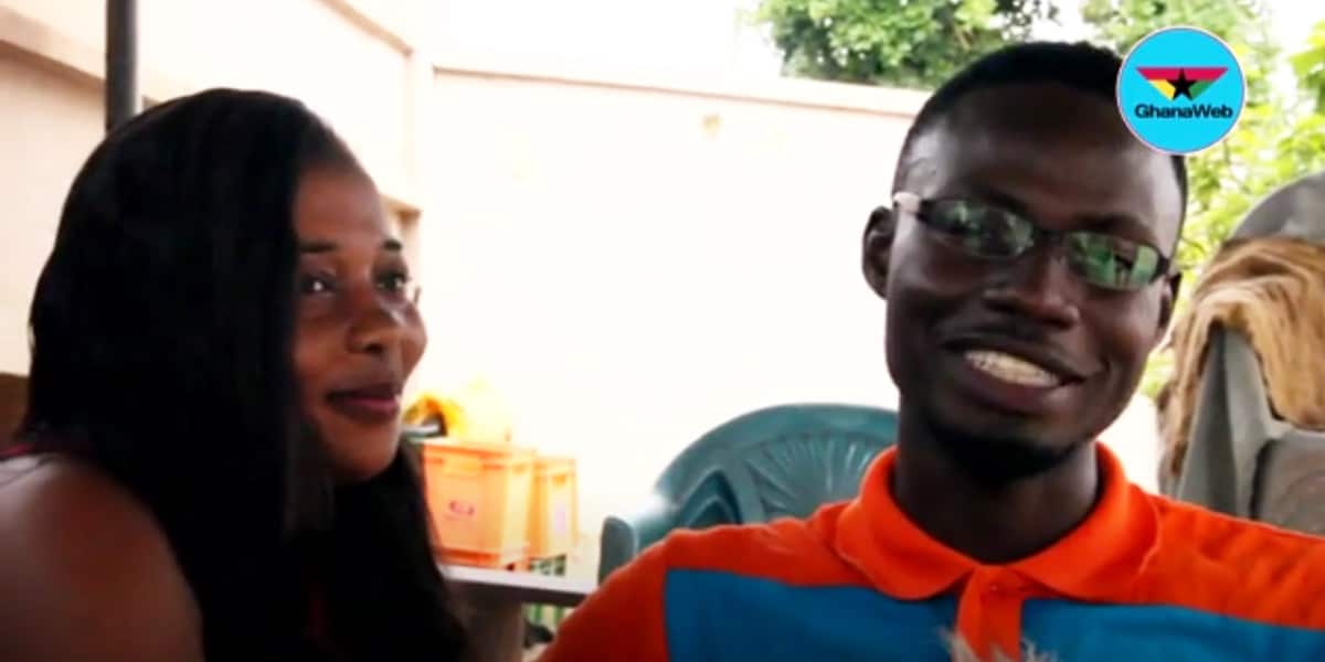 VIDEO:This Ghanaian couple used 'Mahama Camboo' as wedding car and won the hearts of many