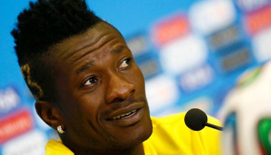 Asamoah Gyan joins '10-year-challenge' with wild photos