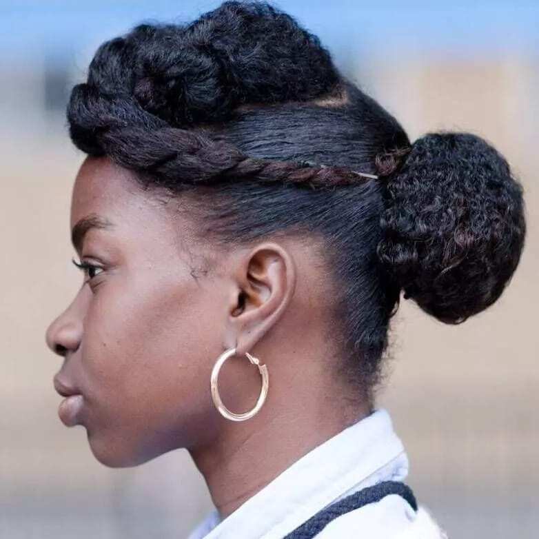 30 best natural hairstyles in Ghana 