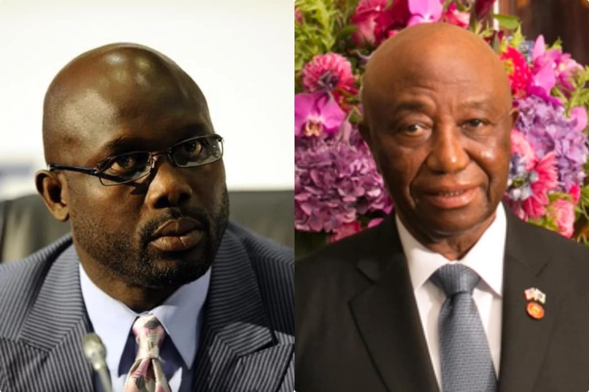 President-elect Oppong-Waeh and Joseph Boakai