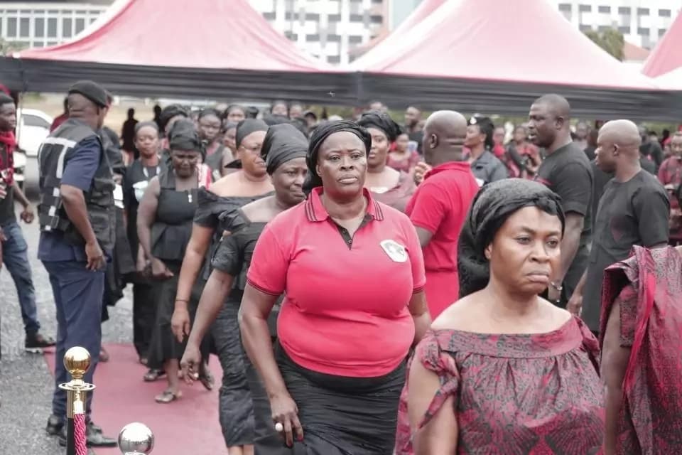 Excusive photos from Ebony's funeral