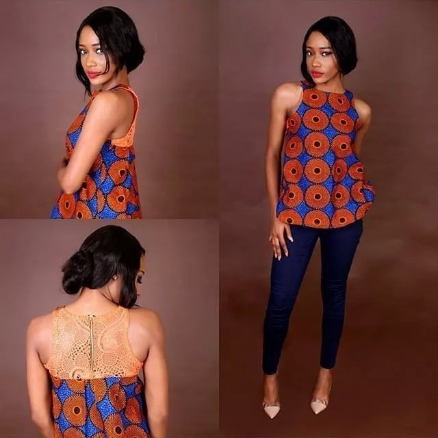 african print tops for ladies
