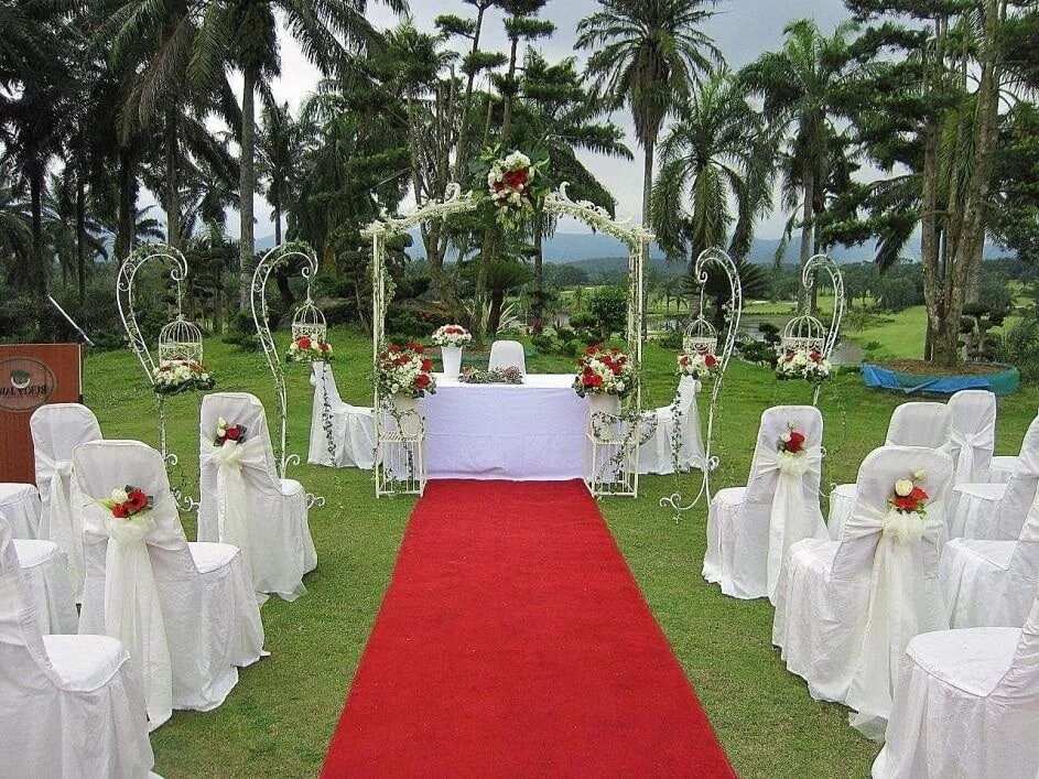 Ghanaian wedding decorations ideas, western themed wedding