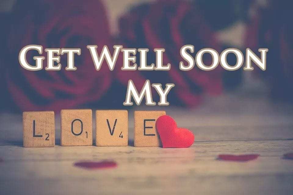 Get well soon romantic messages