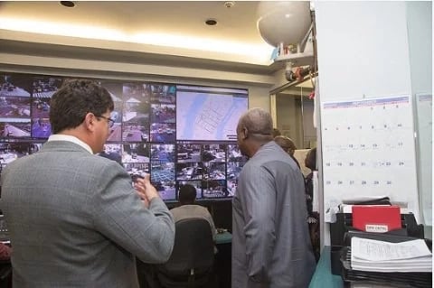 Mahama learns from New York City's traffic control systems