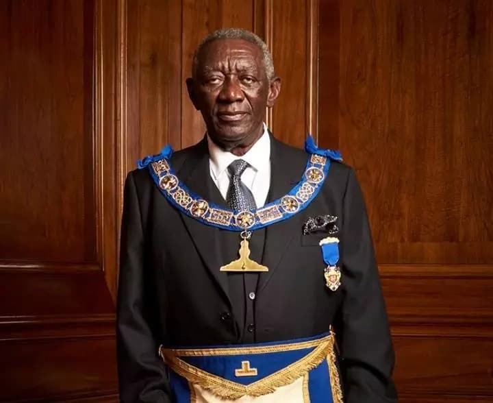 I am proud to be a member of the Grand Lodge- Otumfuo Osei Tutu II
