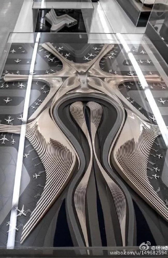 See how design of the new Beijing airport looks like