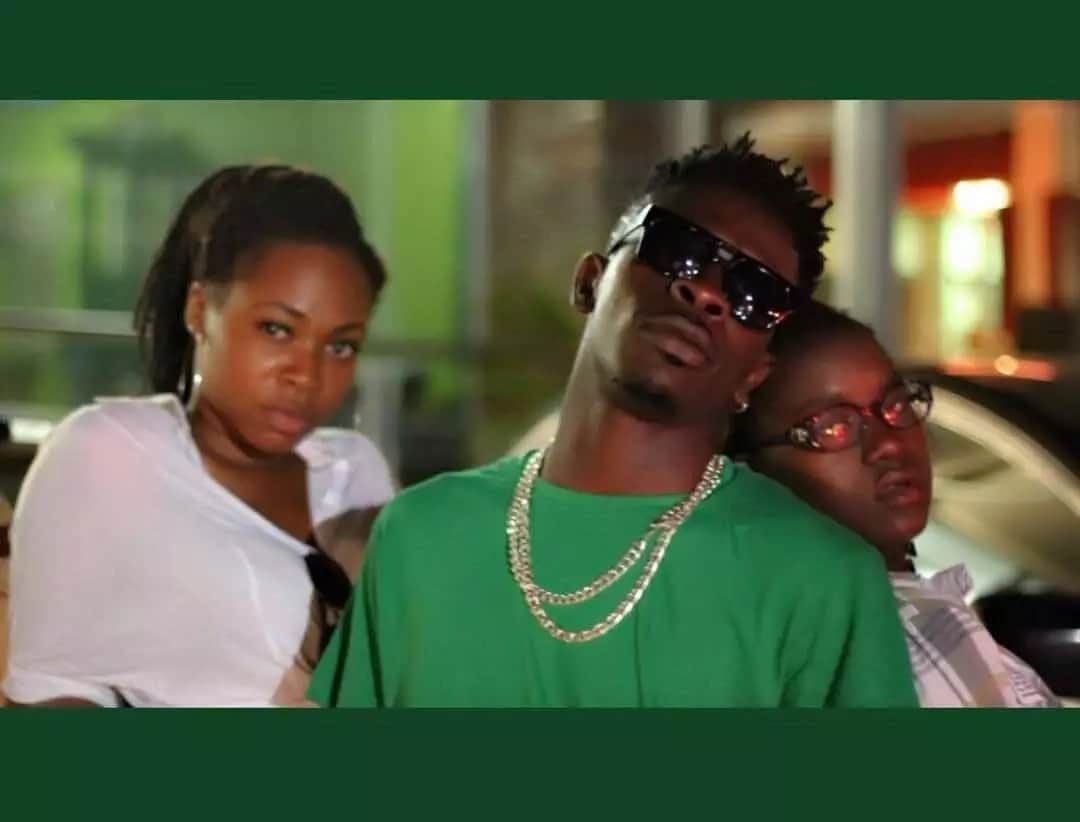 Shatta Wale shares throwback photo with Shatta Michy back in the days