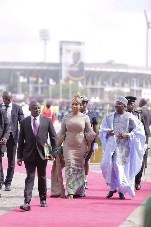 Samira Bawumia wows Ghanaians with exquisite outfit for Ghana @ 60 celebration