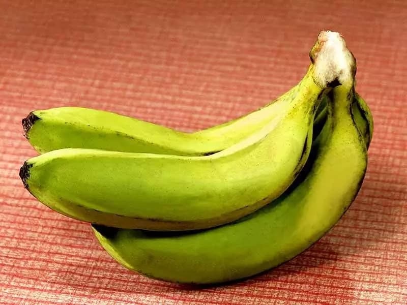 Health benefits of raw banana