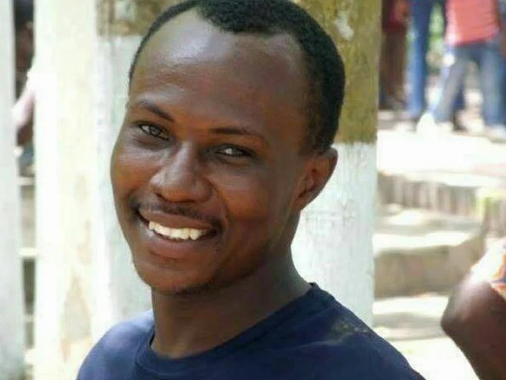 Ghanaian man smiling