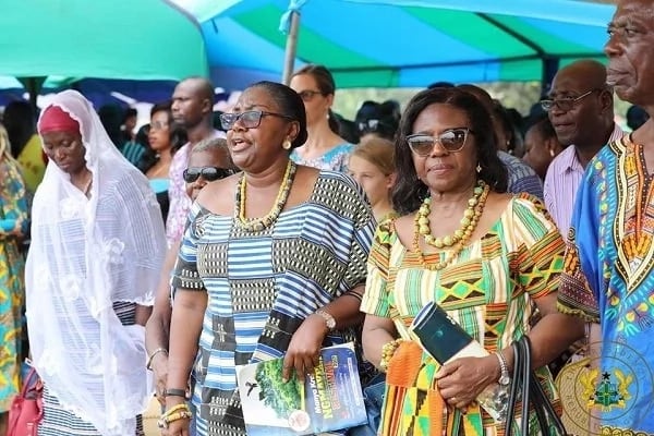 Akufo-Addo celebrates Ngmayem Festival with the people of Manya Krobo